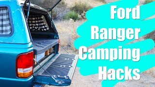 How we converted our Ford Ranger into a camper (CHEAP and EASY)