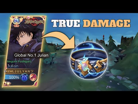 TOP GLOBAL JULIAN NEW TRUE DAMAGE BUILD 2023!!😱(AUTO SAVAGE)