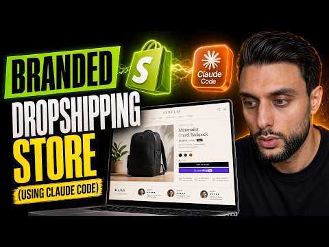 Build a Branded Shopify Store with AI in 10 Minutes — Full T