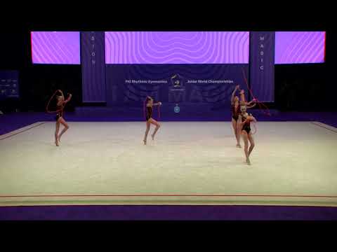 Lithuania (LTU) - 2023 Rhythmic Junior Worlds Qualifications 5RO Group