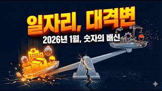 2026년 1월 고용 동향 취업자 수 변화 및 노동 시장 지형도 분석