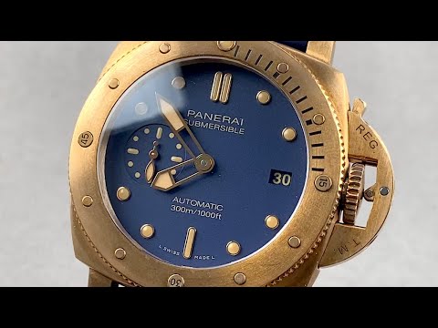 Panerai Luminor Submersible 'Bronzo' PAM01074 Review | Iconic Bronze Dive Watch