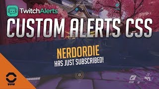 Twitch Alerts - Custom Overwatch Alert CSS
