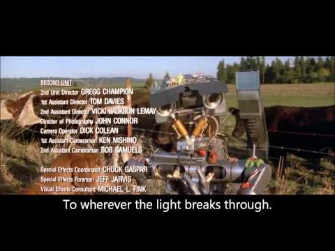 Short Circuit ending credits with lyrics