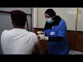 شرطة عجمان تنظم حملة لتطعيم موظفيها مع بداية موسم الانفلونزا بالتعاون مع الطب الوقائي