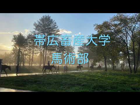 帯広畜産大学馬術部活動紹介（2021）