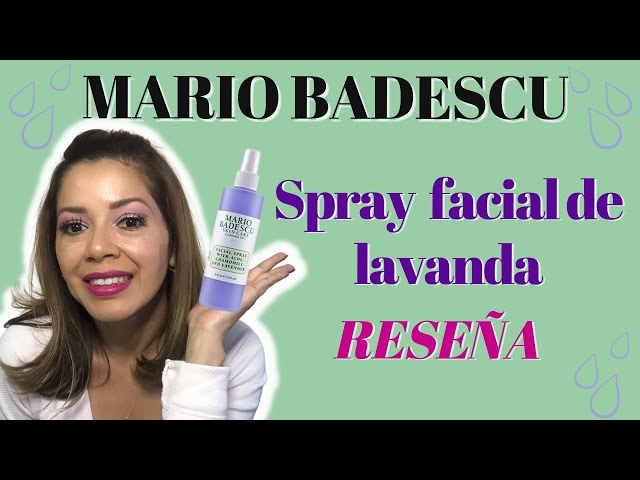 Vídeo relacionado con Mario Badescu Facial Spray W/Aloe, Chamomile & Lavender 59ml