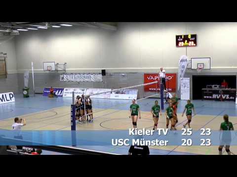 Volleyball 2. Bundesliga Frauen, Kieler TV - USC Münster II