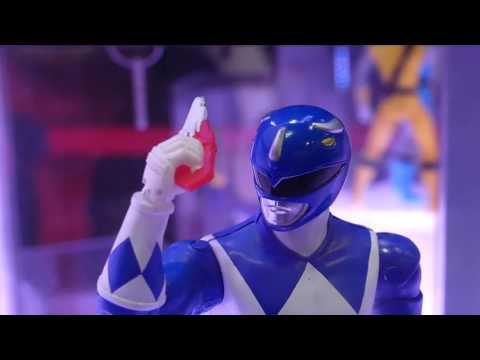 Bandai Power Rangers SDCC 2016 Display! 2017 Movie, Legacy & Dino Charge Figures!