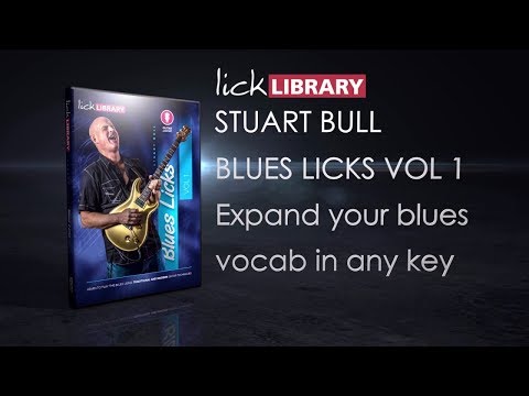 NEW RELEASE | Stuart Bull's Blues Licks Volume 1