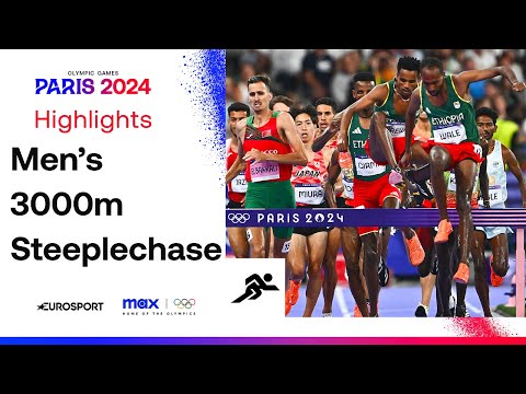 SUPER FINISH! 🔥 | Men's 3000m Steeplechase Final Highlights | #Paris2024 #Olympics