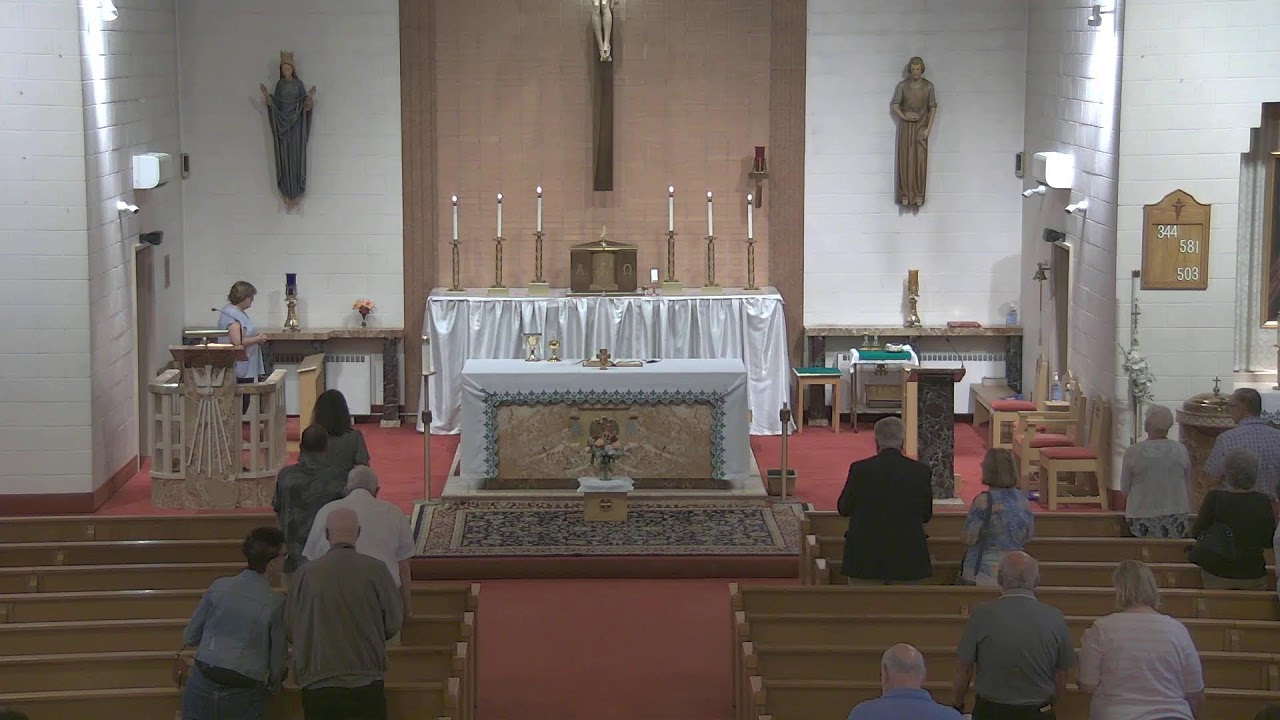 Sunday Mass 08:00 a.m.  08-18-2024