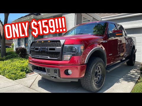 Raptor Grill INSTALL For F150 2009-2014 By AMERICAN MODIFIED!