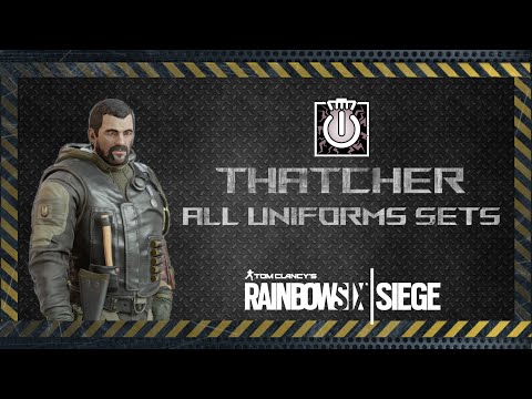 Thatcher Elite and All Uniforms Sets including Black Ice Skins - Rainbow Six Siege | R6 News