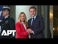 WATCH Macron Welcome Meloni Before High Stakes Iran And Strait Of Hormuz Talks In Paris APT