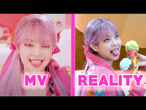 BLACKPINK 'ICE CREAM' MV vs REALITY