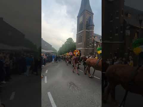 De mei-den komt aan in Mheer.