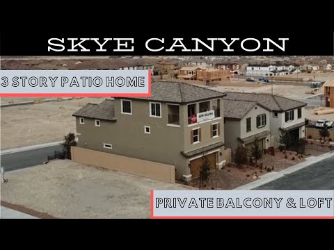 Skye Canyon | 3 Story | Private loft and Balcony | 2,532 sq. ft. | $354,990 | 4 Bedrooms | 3 Baths |