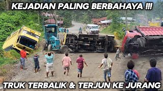 Download lagu Kejadian Paling Berbahaya !!! DETIK-detik Truk Terbalik Dan Terjun Ke Jurang Di Tanjakan Batu Jomba mp3