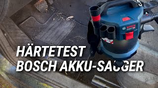 HARCORE dreckiges Auto: Schafft es der Bosch AKKU Staubsauger Gas 18V-10L im Test
