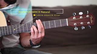 Video thumbnail for Fender CC 60SCE Natural Electric Acoustic Guitar by MyDukkan