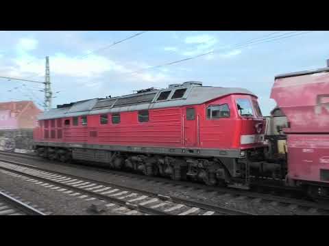 (HD) Hannover Linden evening freight traffic - 9/5/19