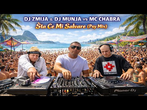 DJ ZMIJA & DJ MUNJA vs MC CHABRA - Šta Će Mi Šalvare (Psy Mix)