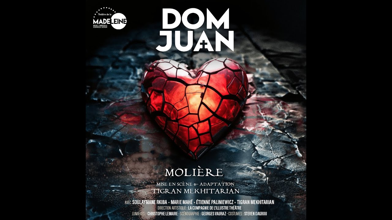 DOM JUAN   Théâtre de la Madeleine