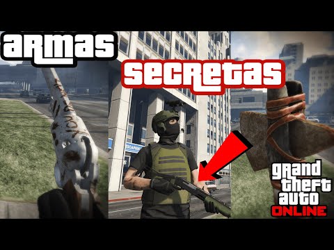 SECRET Weapons in GTA Online! UNLOCKABLE!