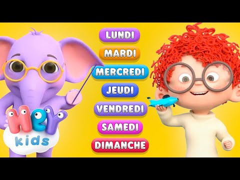 Les 7 jours de la semaine | Chansons pour Enfants | HeyKids en Français