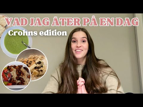 VAD JAG ÄTER PÅ EN DAG - Crohns sjukdom & jag mår inte så bra...