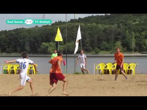 Real Succes vs FC Budești 2 - 7 | Divizia Națională de fotbal pe plajă 15/07/2017