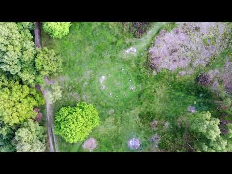 The nine ladies Stanton moor in the Peak District