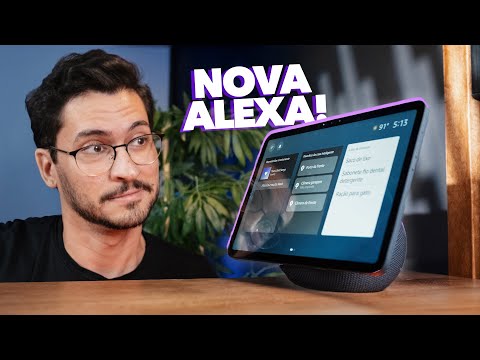 Eu COMPREI a Nova Echo Show 8 e 11! Som mais TOP,  Alexa+ e mais sensores! Vale a pena??