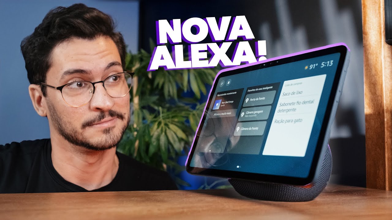 Miniatura da avaliação em vídeo de Smart Display Amazon Echo Show 5 Geração Mais Recente