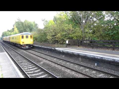 DBSO 9702 + 31602 working 3Z05 Dollands Moor to Derby passes Spondon 01/10/2011