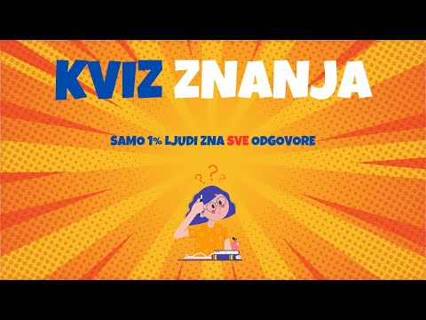 Kviz Znanja: SAMO 1% MOŽE PROĆI OVAJ TEST!