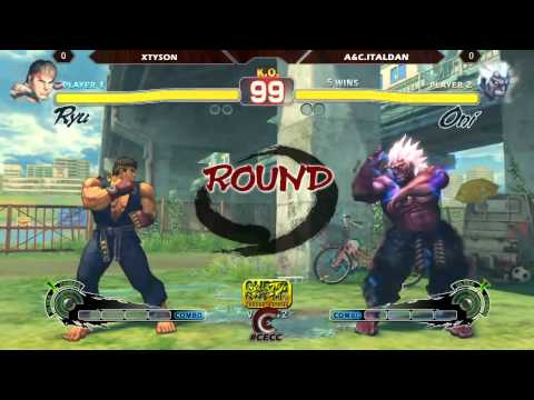 CECC Day 1 - SSF4AE2012 - Xtyson vs A&C.Italdan