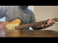 Kenny Chesney - Don’t Happen Twice (solo) guitar cover