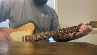 Kenny Chesney - Don’t Happen Twice (solo) guitar cover