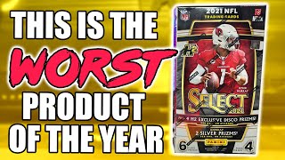 WORST PRODUCT OF THE YEAR! ($600 FOR THIS! 🤮) | 2021 Panini Select NFL H2 Hybrid Box Review