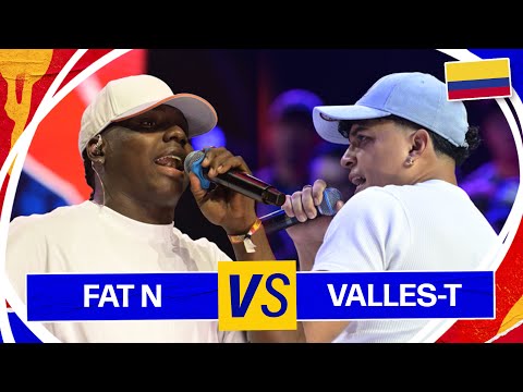 FAT N vs VALLES-T - Cuartos | Red Bull Colombia 2025