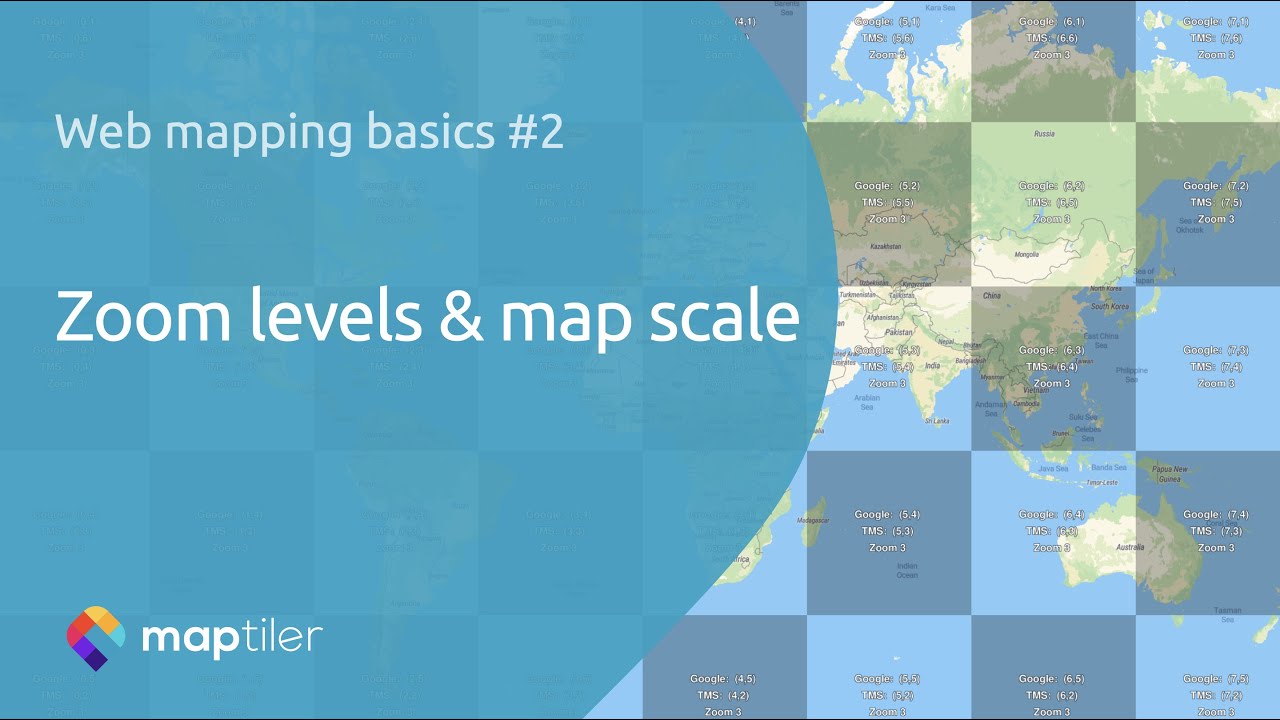 Zoom levels & map scale | Web Mapping Basic #2