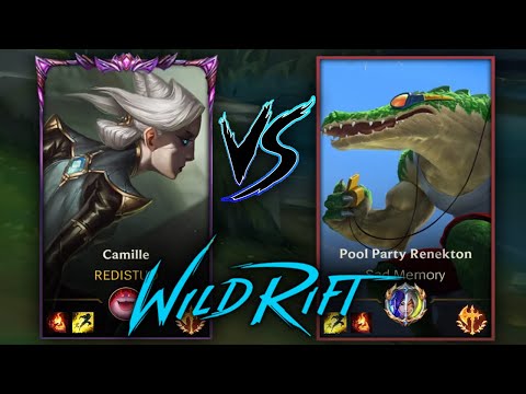 OUTSIDER CAMILLE vs. RENEKTON MAIN | BARON LANE GAMEPLAY - WILD RIFT