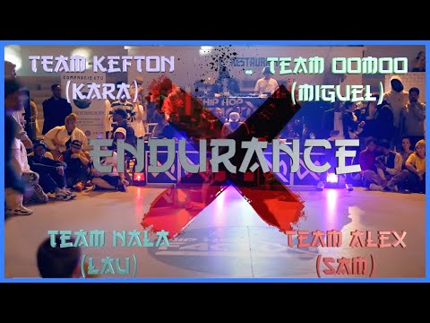 Épreuve Endurance | 4ToSmoke Laurent, Sam, Kara, Miguel | REACTION #Dance #Battle