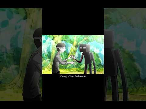 Don't Touch us! - Minecraft Enderman #creepy  #enderman #minecraft