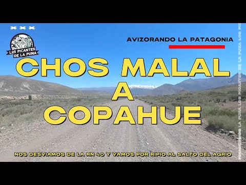 Desde Chos Malal a El Cholar por Ruta Prov 6 en Neuquén - Hacia el Salto del Agrio!