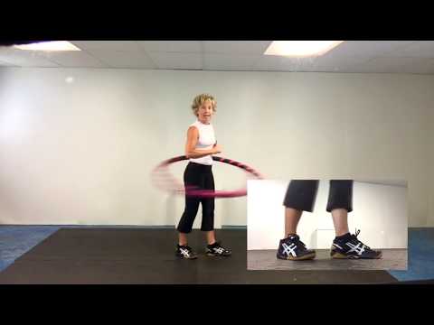 WEIGHTED HULA HOOP FOR BEGINNER TECHNIQUES