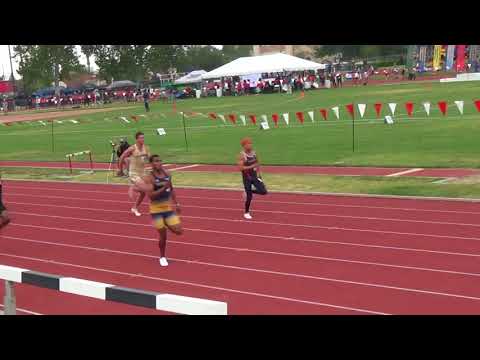 Luis Matos 200 Meters Big West Prelims 5-11-2018