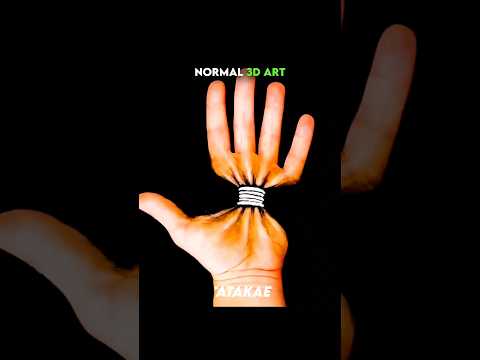 Normal 3d Art 🎨 last one is insaan 💀